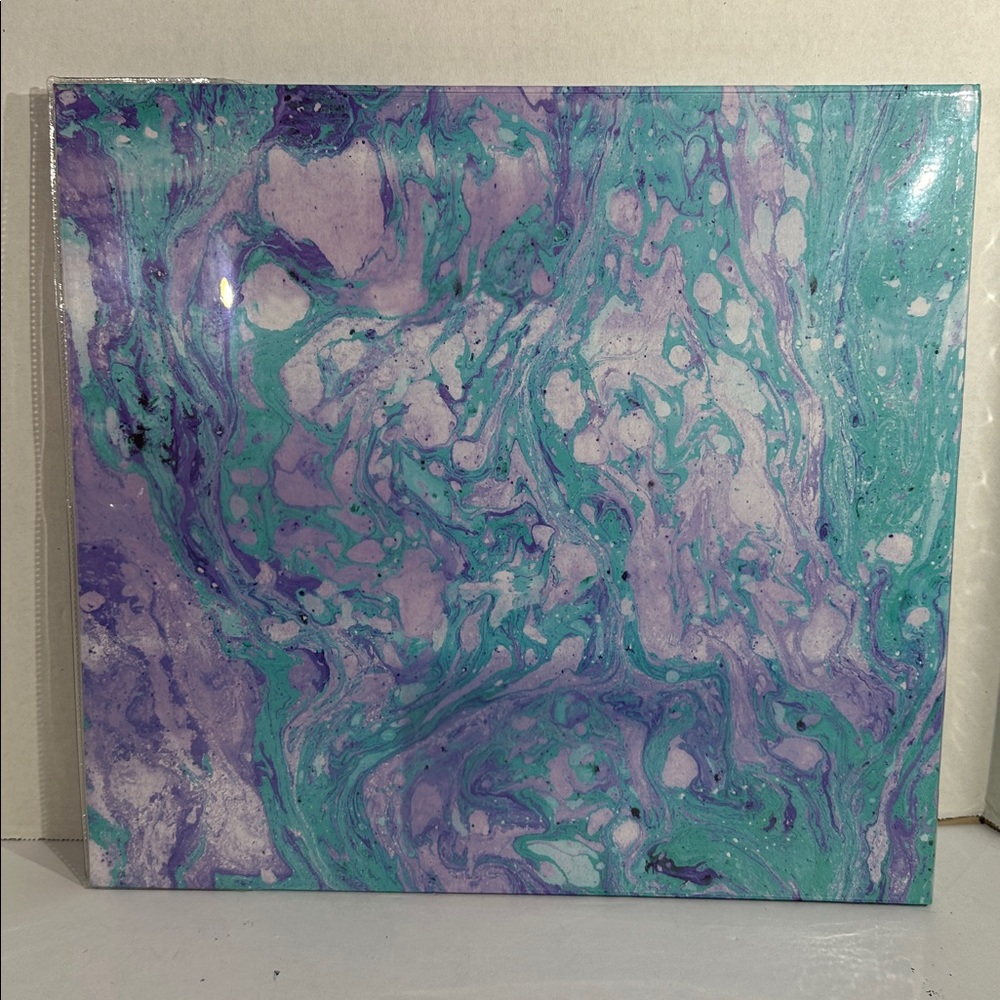 NEW Decorative Papers Blue / Purple 12 x 12 Memory Scrapbook Album - Picture 2 of 3